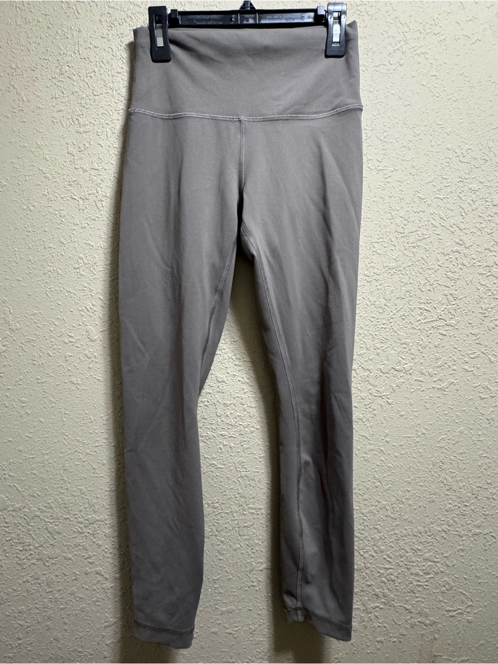 lululemon athletica Olive-Green Active Leggings with Signature Logo Dot